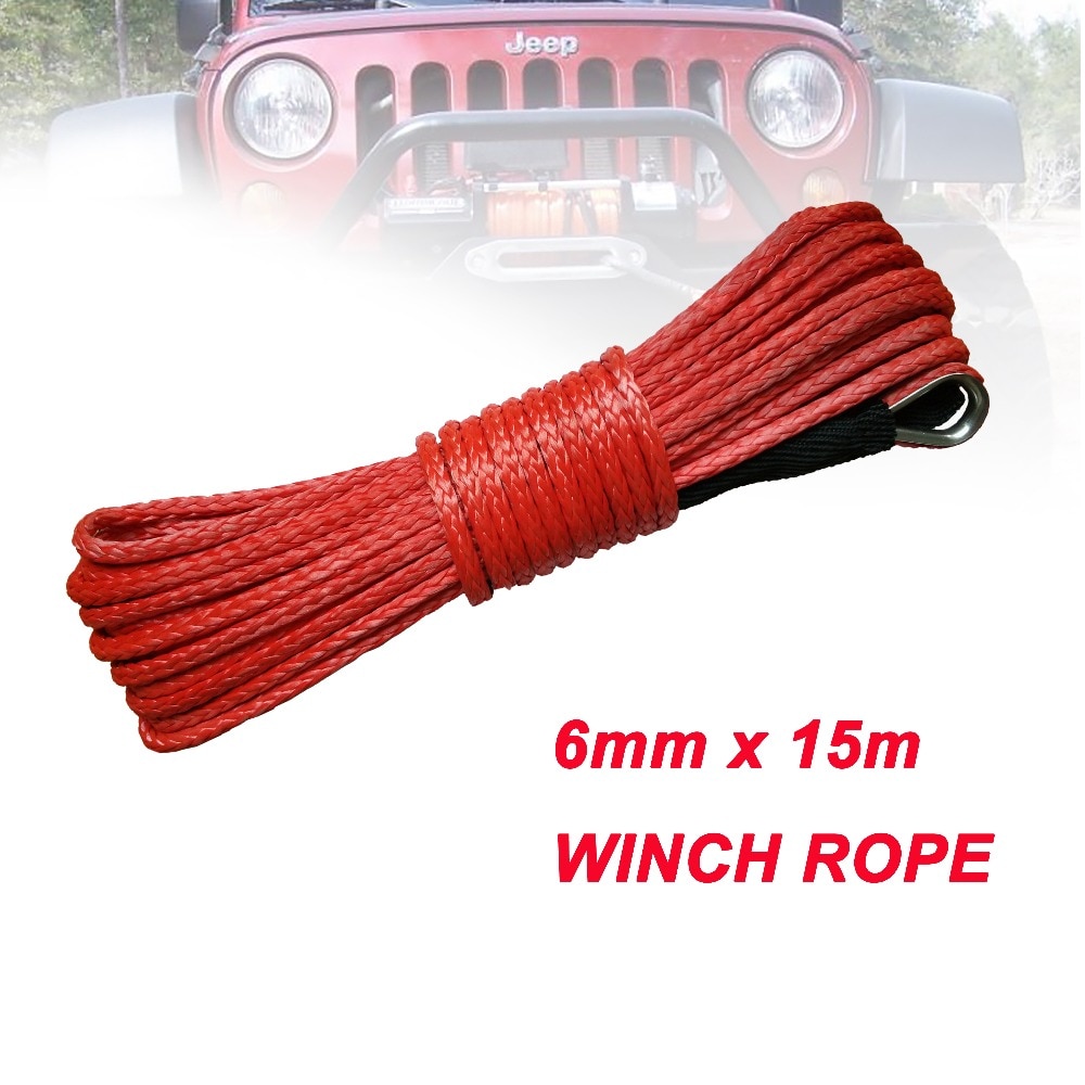 red 6mm x 15m