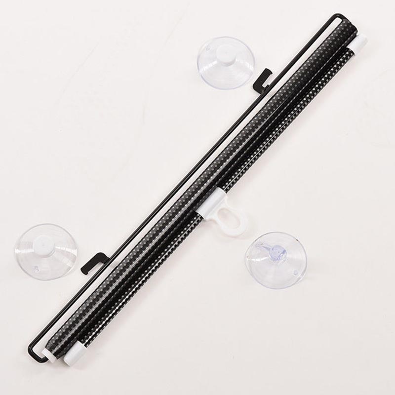 125 x 40cm Sun Shield Car Window Black Roller Block Blinds Shades for Sun Visor Windshield Retractable Car Auto Sun Shade