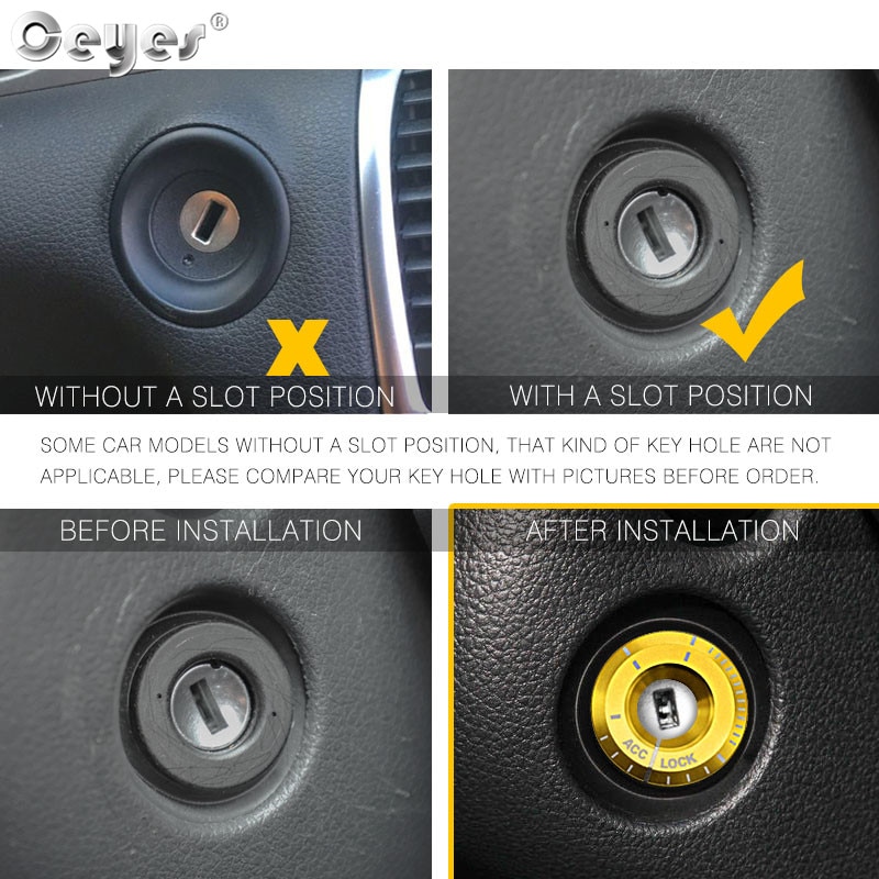 Car Start Engine Button Key Ring for VOLKSWAGEN AUDI SKODA SEAT (28)