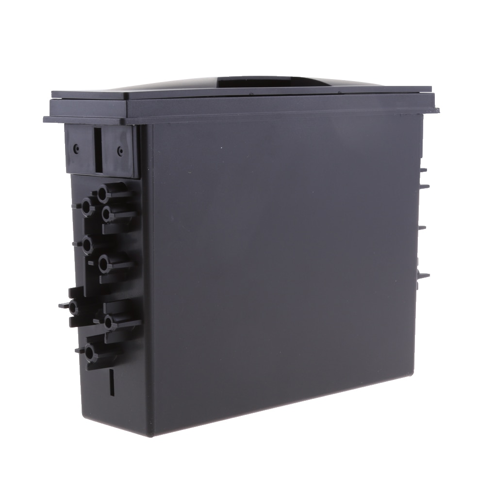 Black Universal Single Din Pocket Kit Car Storage Drawer Box Replacement