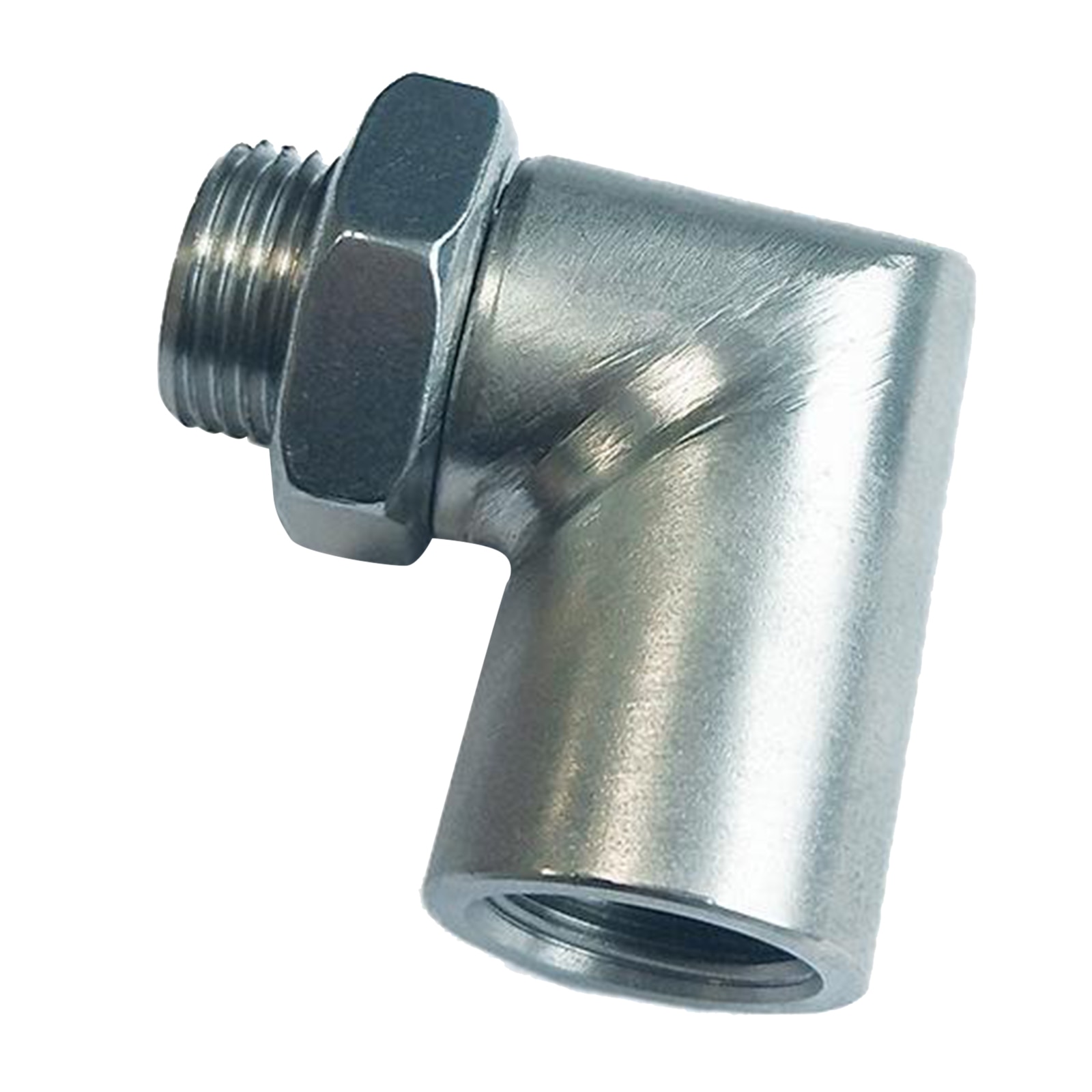 Car O2  90 Degree Bung Extension Angled Extender Spacer M18 x1.5,High Quality Material