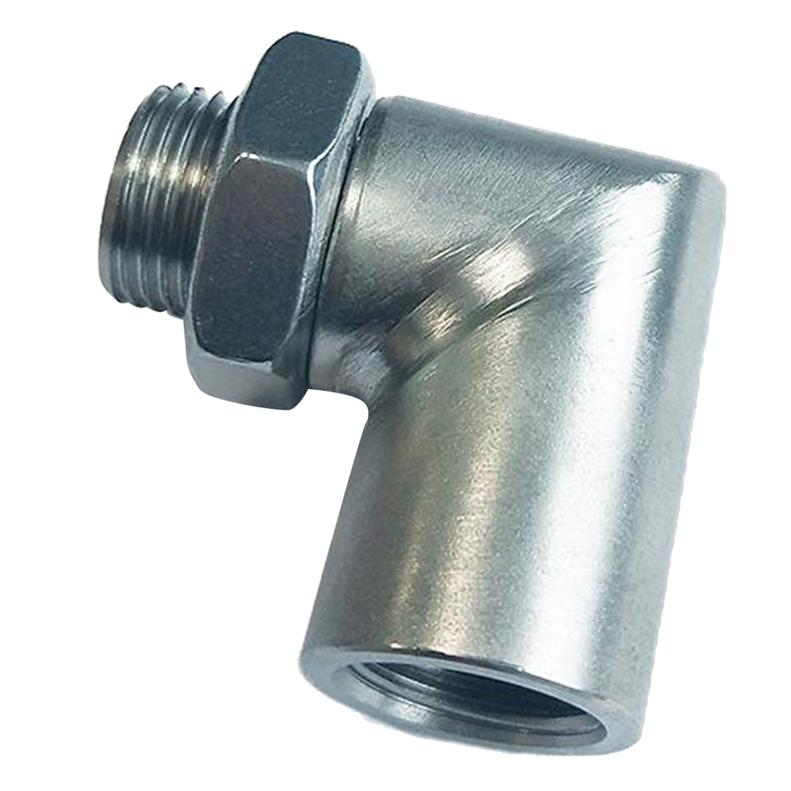 Car O2  90 Degree Bung Extension Angled Extender Spacer M18 x1.5,High Quality Material