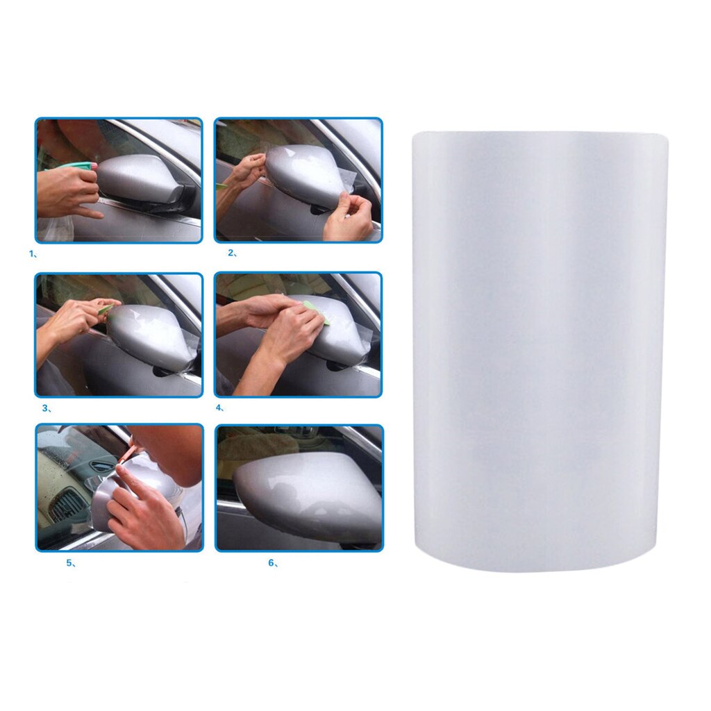 Clear Car Panel Door Plate Films PVC Anti Scratch Wrap Sticker Protector New