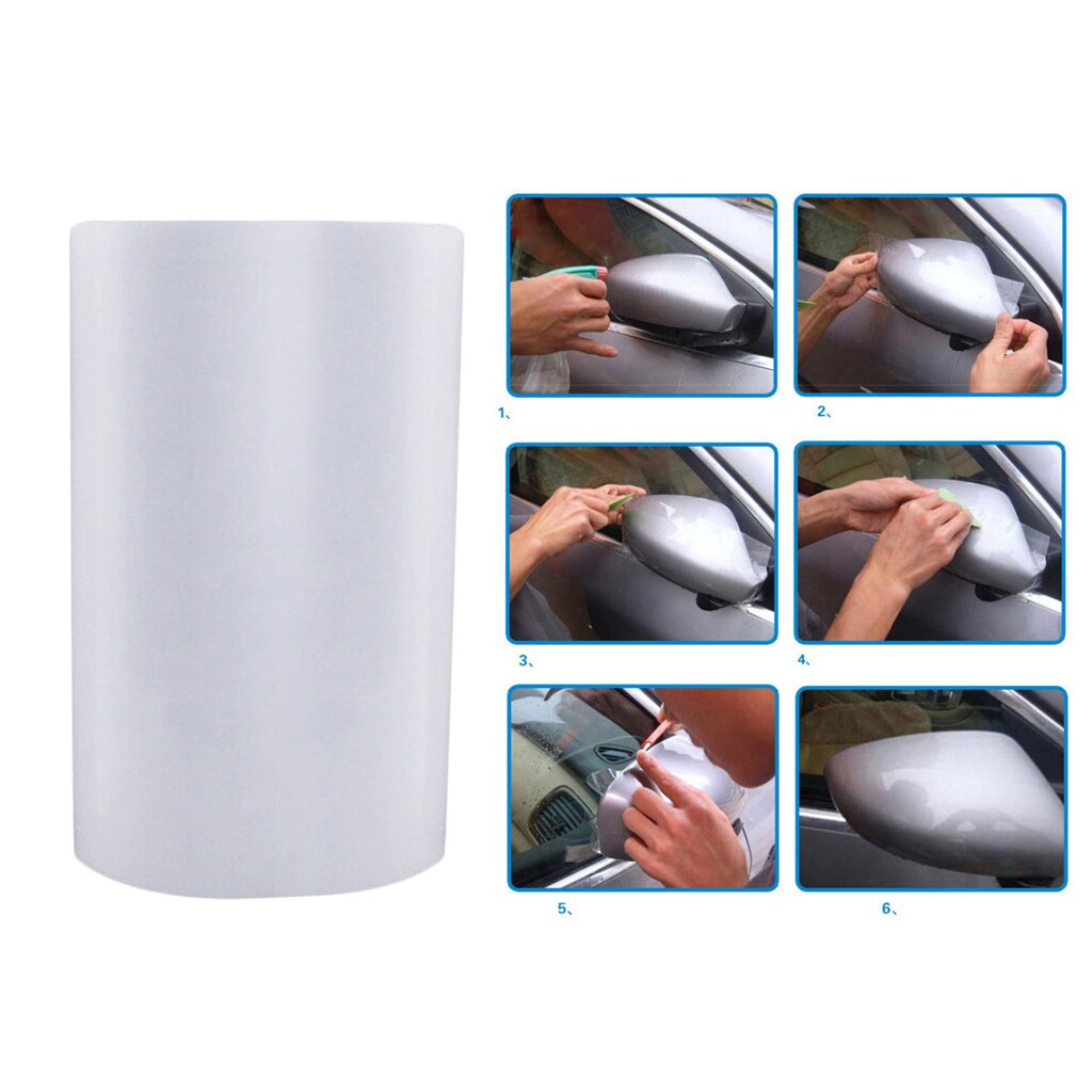 Clear Car Panel Door Plate Films PVC Anti Scratch Wrap Sticker Protector New
