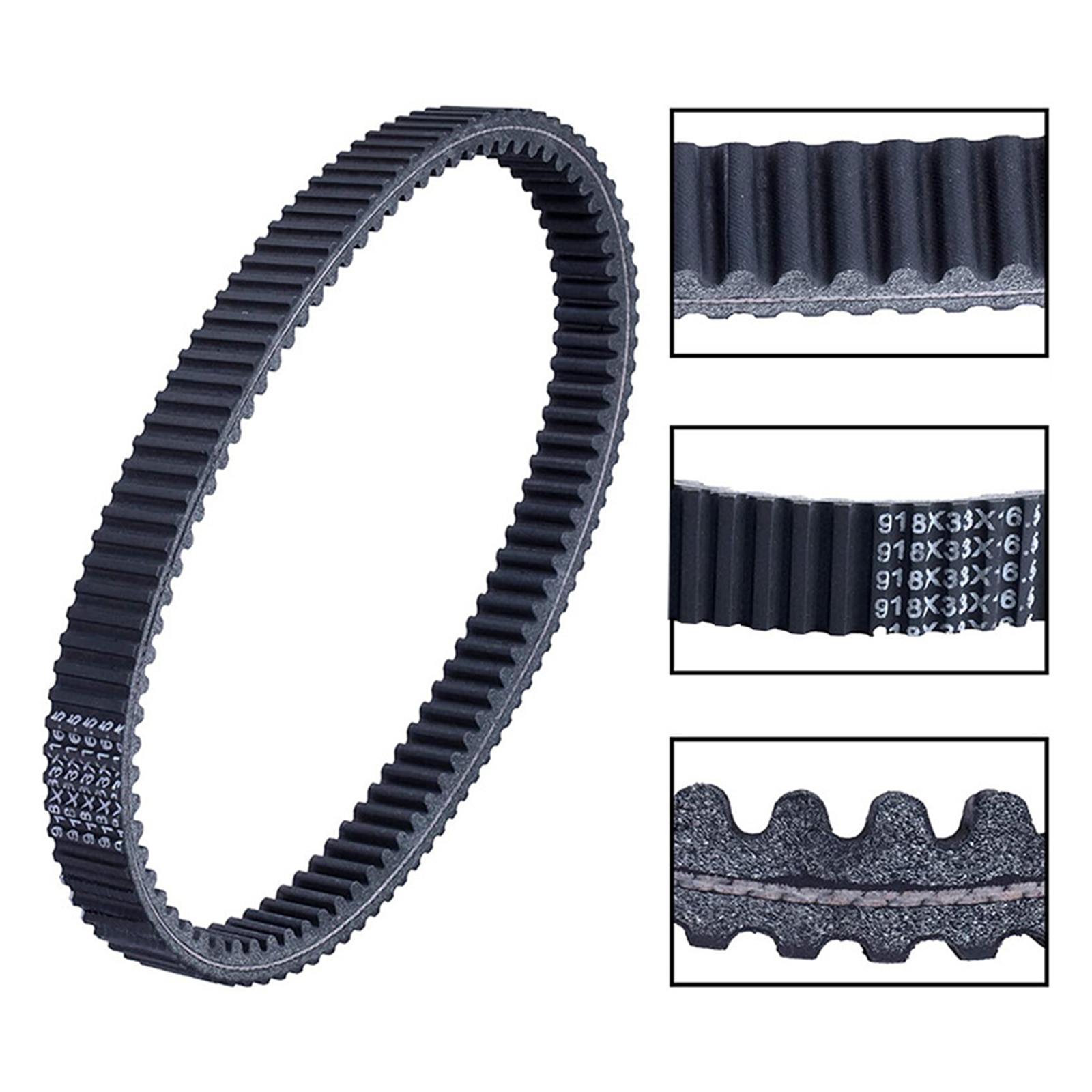 Motorcycle Sturdy Heavy Duty Drive Belt for Can-Am 422280364 422280367 Can-Am Maverick 1000  Commander ATVs