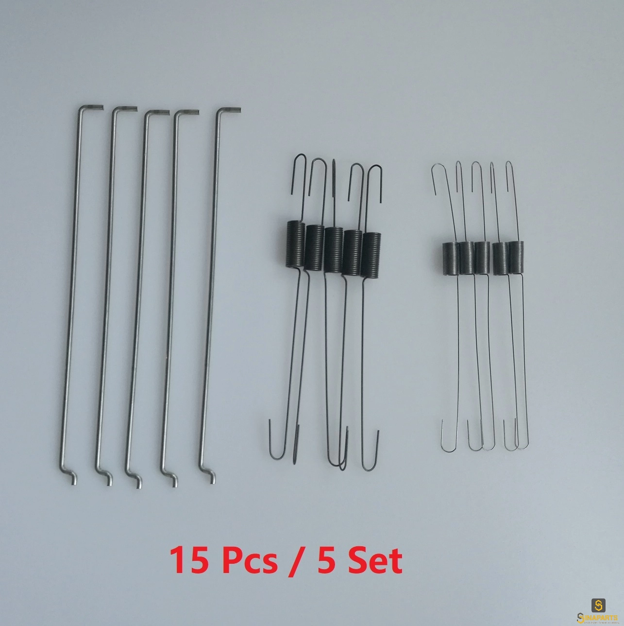 15pcs/5set 6pcs Metal Throttle Return Spring Governor Link Rod Set 16555-ZE1-000 16561-ZE1-020 Fit for Honda GX140 GX160 GX200
