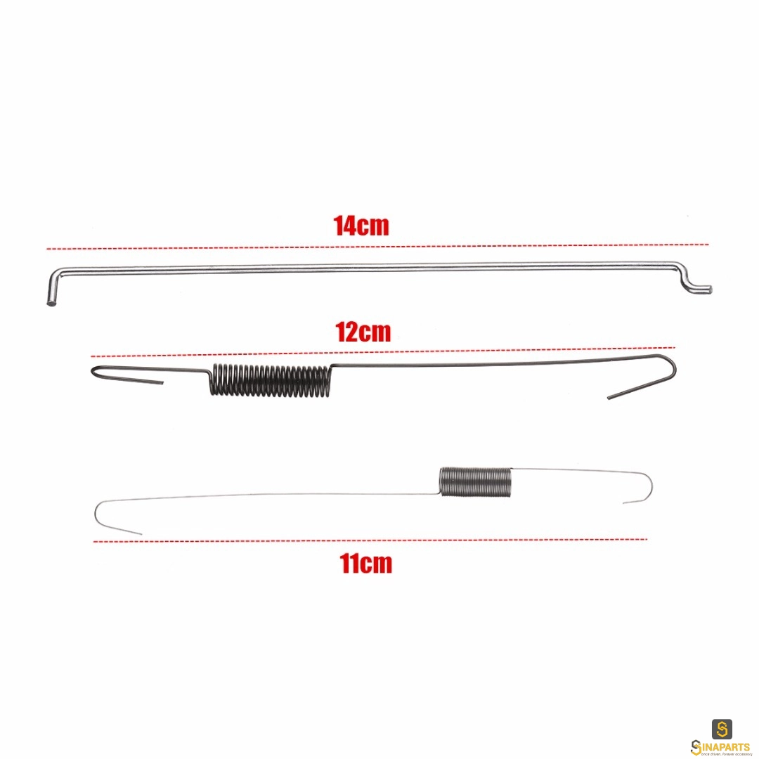 15pcs/5set 6pcs Metal Throttle Return Spring Governor Link Rod Set 16555-ZE1-000 16561-ZE1-020 Fit for Honda GX140 GX160 GX200