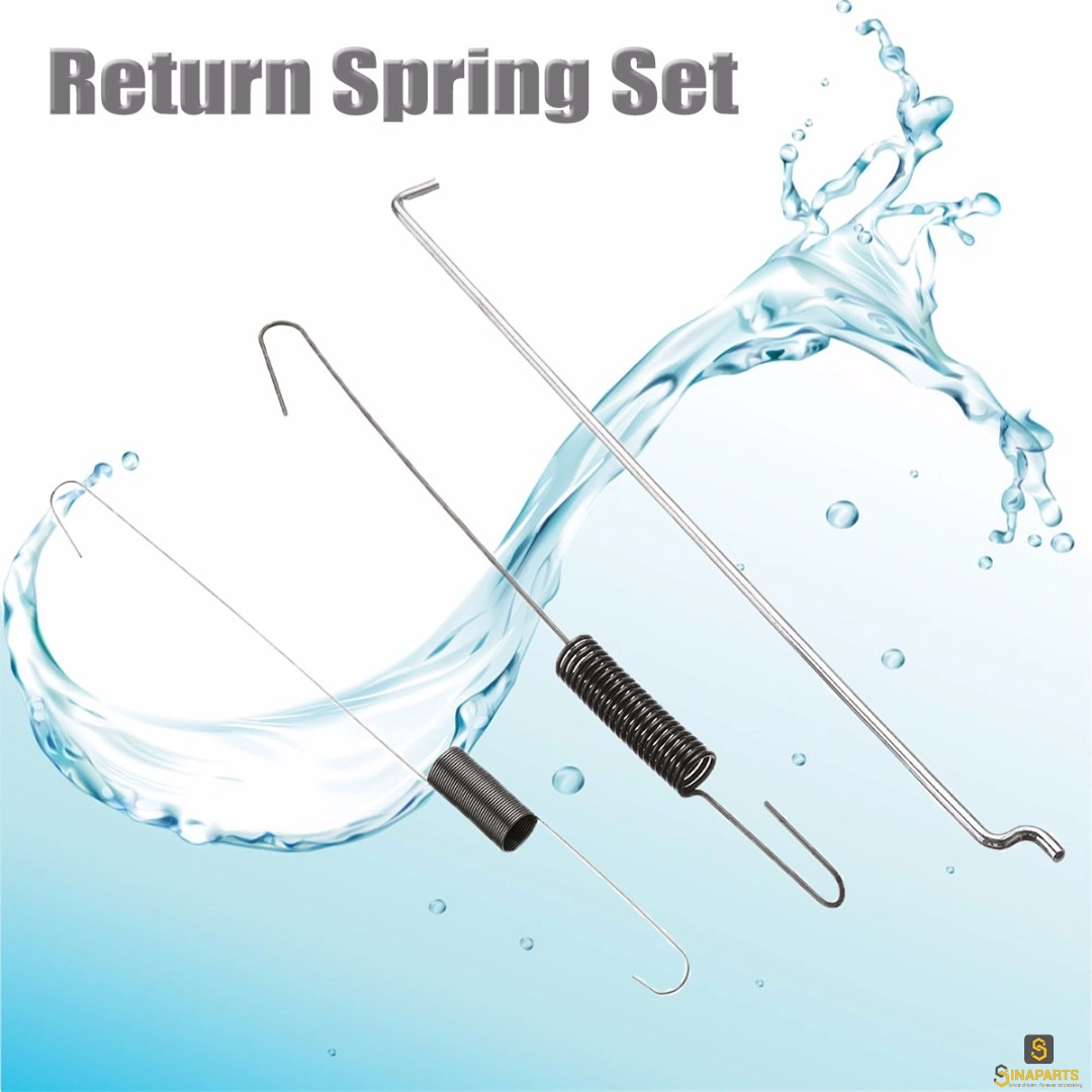 15pcs/5set 6pcs Metal Throttle Return Spring Governor Link Rod Set 16555-ZE1-000 16561-ZE1-020 Fit for Honda GX140 GX160 GX200